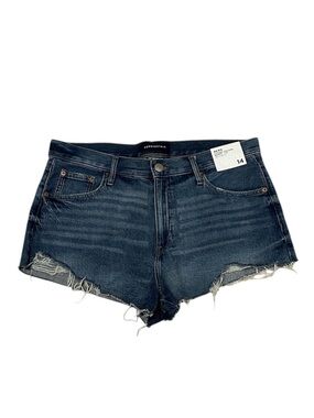 Vintage High Rise Denim Shorty Shorts 2.5” NEW 100% Cotton Aeropostale Sz 14